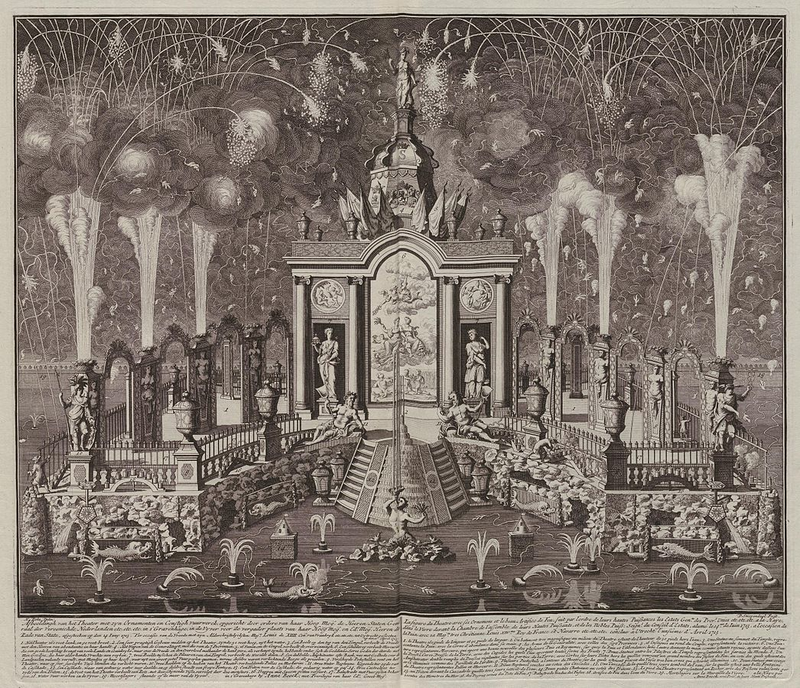 Illustration for article titled The First Fireworks Displays Were Terrifyingly Huge
